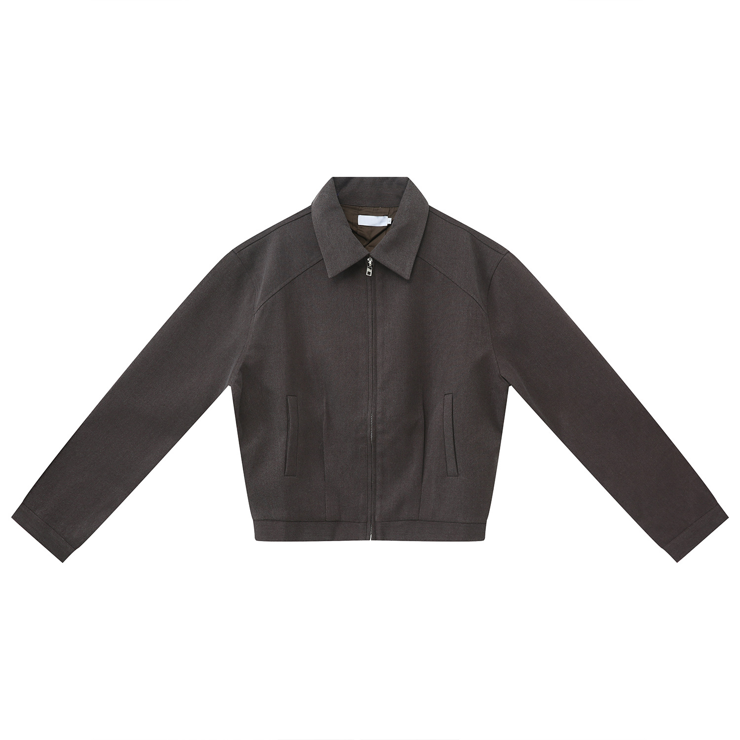 Mtlclothes ropa de Hombre | 2023 otoño nuevo estilo británico de alta calidad simple color sólido solapa Chaqueta corta