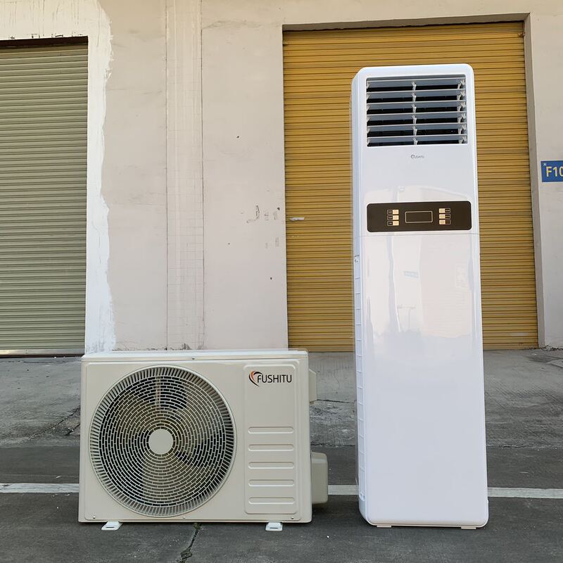 English Cross-Border Foreign Trade Export 24000Btu Ac 3 Hp Cooling and Heating Cabinet-Type Energy-Saving Vertical Unit R410A
