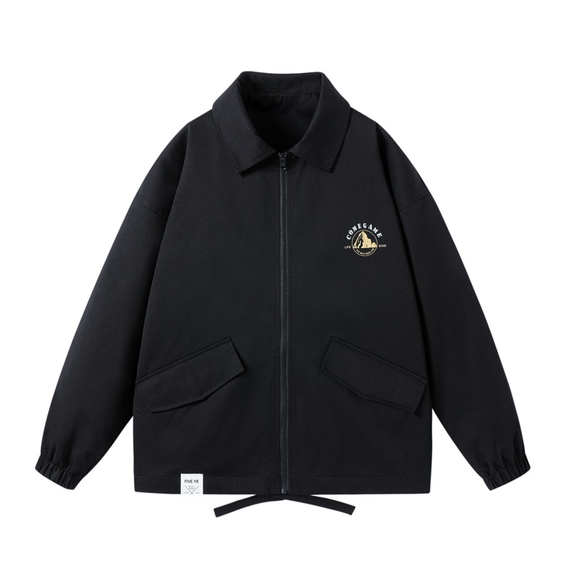 2024 chaqueta de otoño chaqueta de moda de hombre chaqueta de pareja casual suelta chaqueta superior versátil