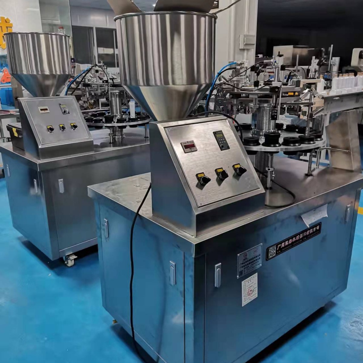 半自动铝管灌装封尾机 凡士林膏自动灌装折尾机 金属管尾部封口机