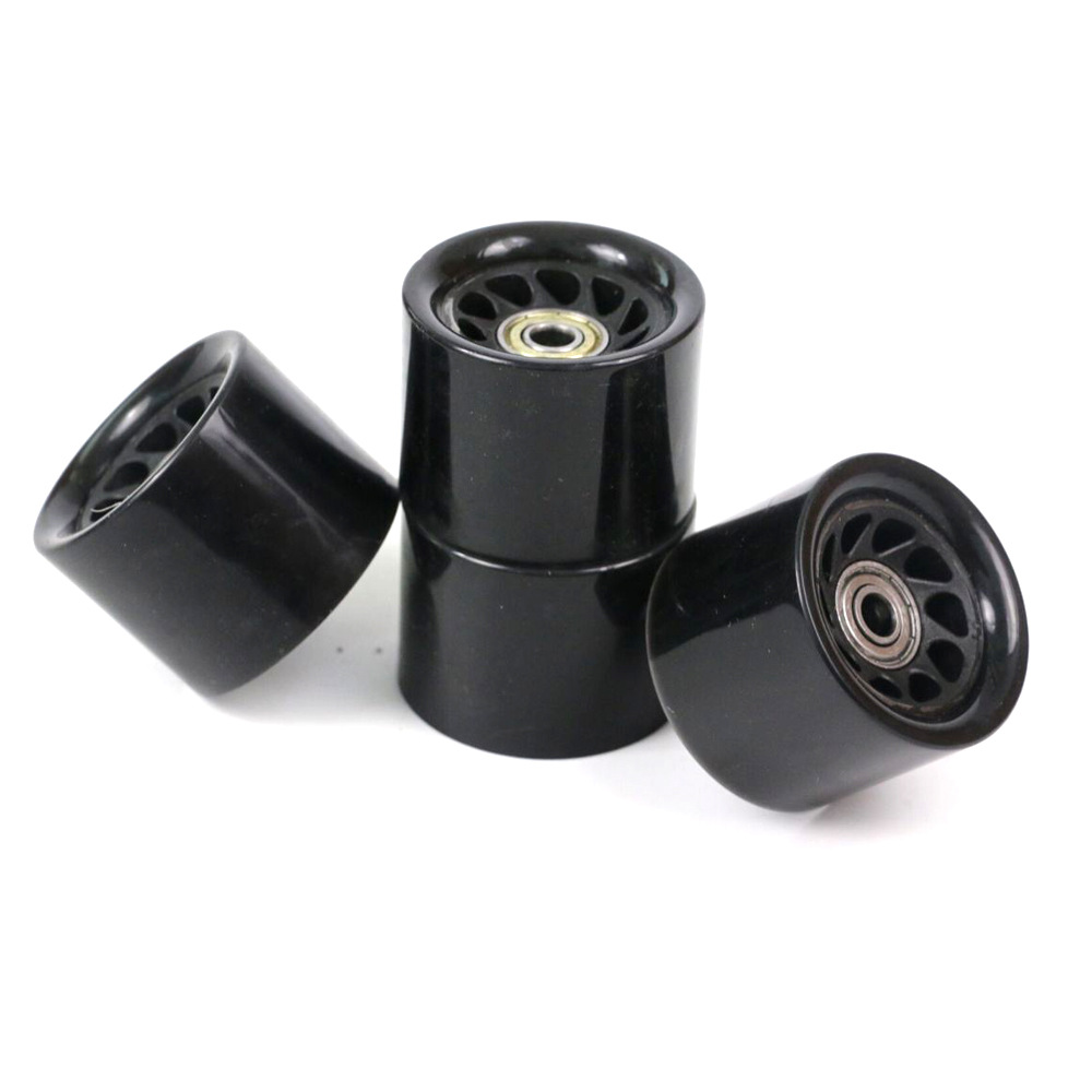 Skateboard wheel pulley high elastic PU rubber Brush Street wheel 60*45mm walking 4 cross-border with bearing accessories