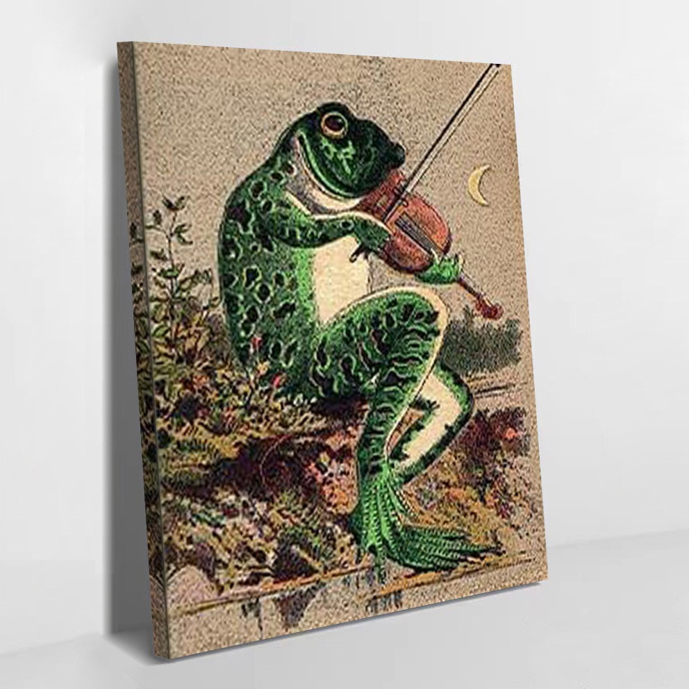 프레임리스 페인팅 완성품 B (소나무 내부 프레임 + 컬렉션 등급 캔버스 + EPSON 오리지널 잉크 잉크젯 프린팅)