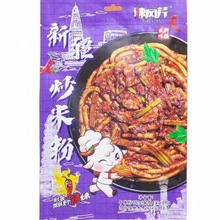 辣风芹新疆酱香炒米粉酱料包劲道干米粉粗粉方便速食炒米粉源工厂