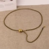 Little Golden Ball Chain Black