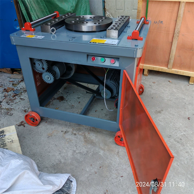 Станок для гибки стальных стержней с ЧПУ, Станок для гибки стальных стержней, Станок для выпрямления стальных стержней с ворсовой головкой, Гибочный станок с разделенным верхом