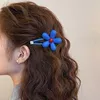 1# blue flower clip