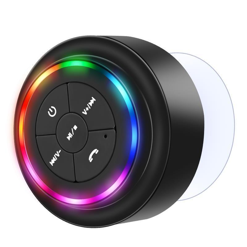浴室防水スピーカー吸盤タイプホームシャワー Bluetooth スピーカーワイヤレス落下防止ポータブル通話ミニ小型スピーカー|undefined