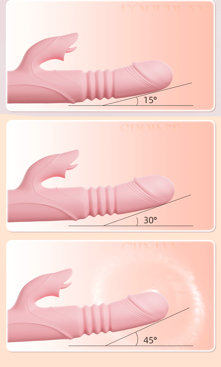 Fully Automatic Vibrating Massage Stick for Women, Electric Button Control, ABS Body — detail image 34
