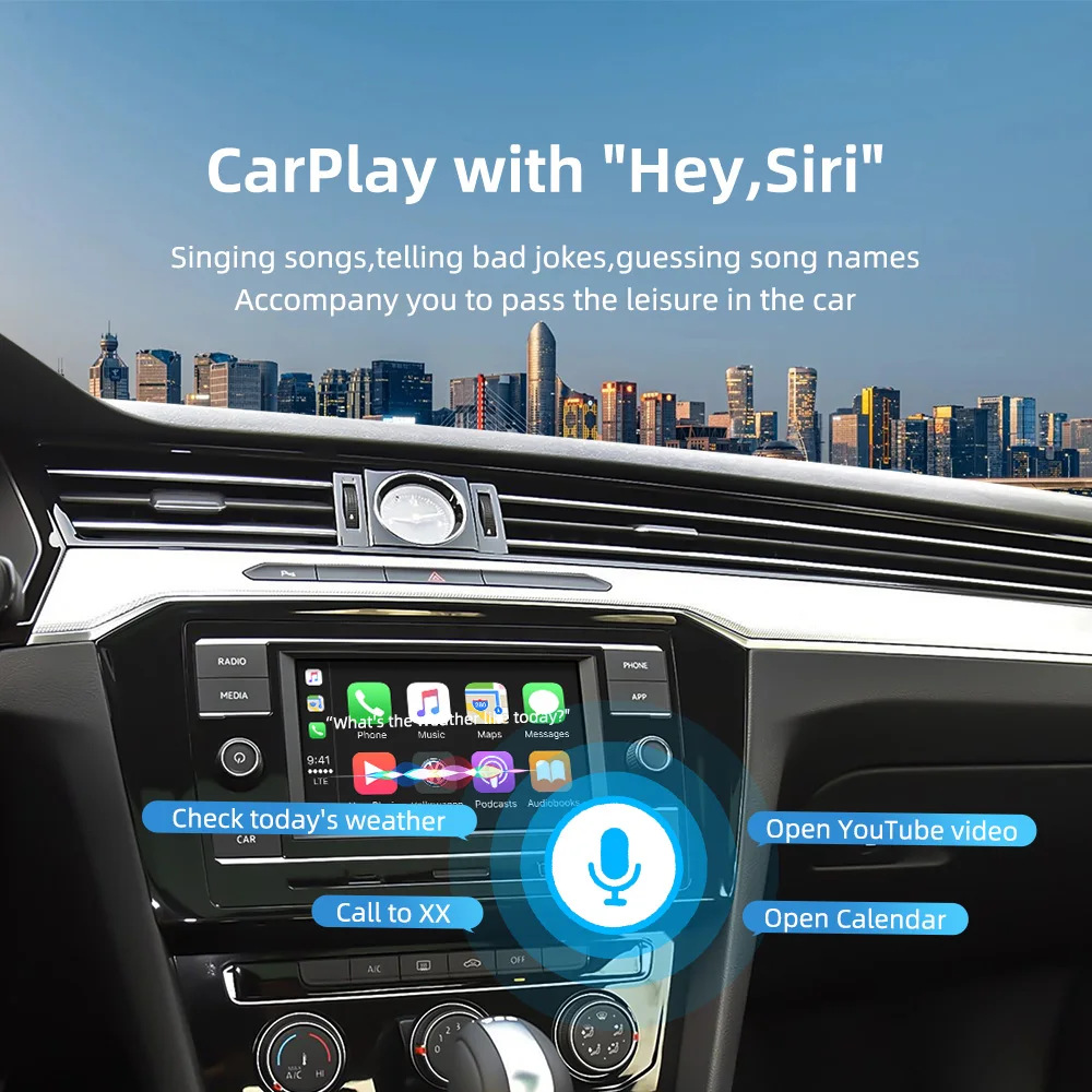 Suitable for Volkswagen Goif 7 Wireless Carplay Module Android Auto Mib System Decoder