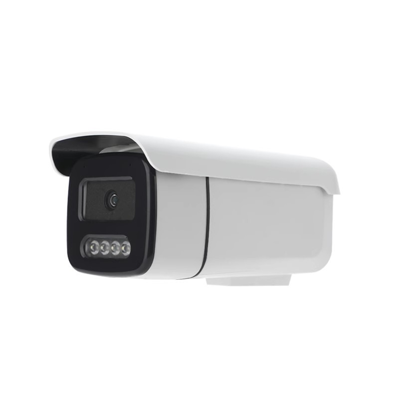 Cámara de vigilancia de red a prueba de agua de doble luz al aire libre Full Color Headband Audio Full Color POE Camera