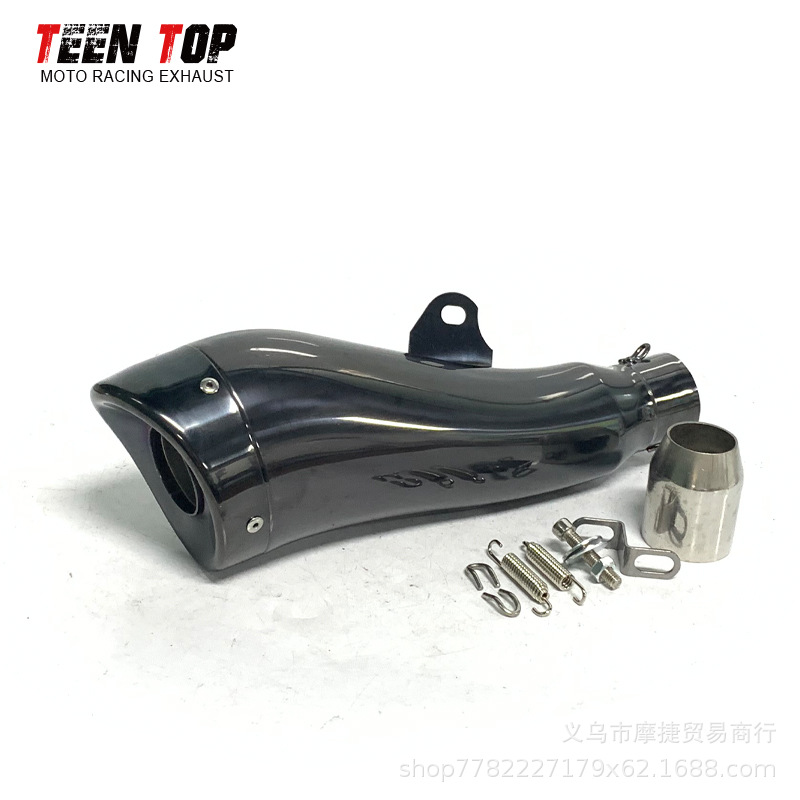 Suitable for Yamaha Kawasaki Honda Motorcycle Exhaust Pipe Modification Leovince Dolphin Exhaust Pipe