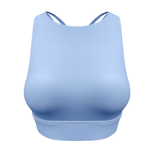 Cross-border spring and summer hot-selling beautiful back anti-shock sports bra bra running fitness belt chest pad yoga vest for women