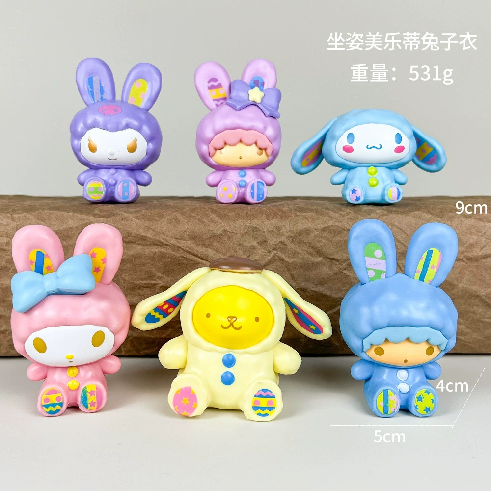 Sanrio, cartoon cute minifigure