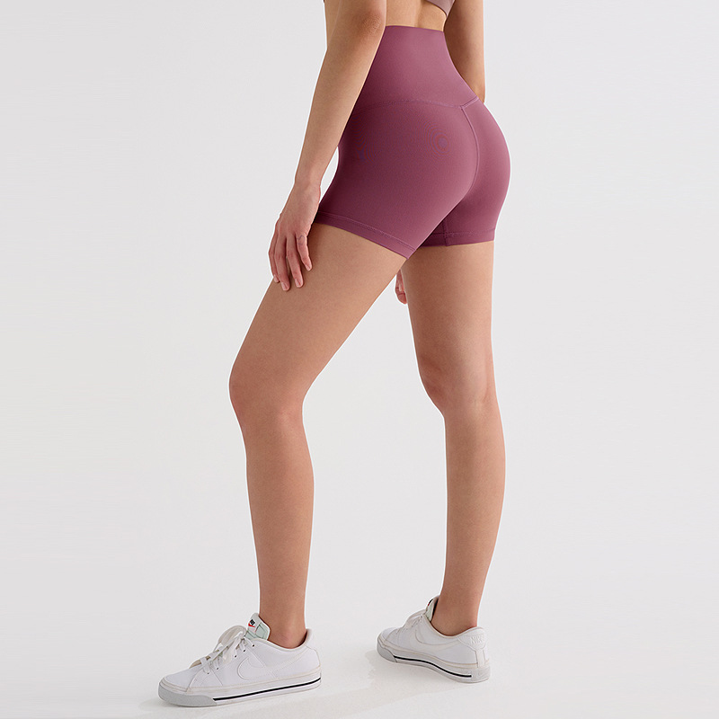 ルル起毛ヨガ 3点パンツ レディース ハイウエスト ヒップアップ フィットネス サイクリング ショーツ 速乾 アウター スポーツ タイト ショーツ