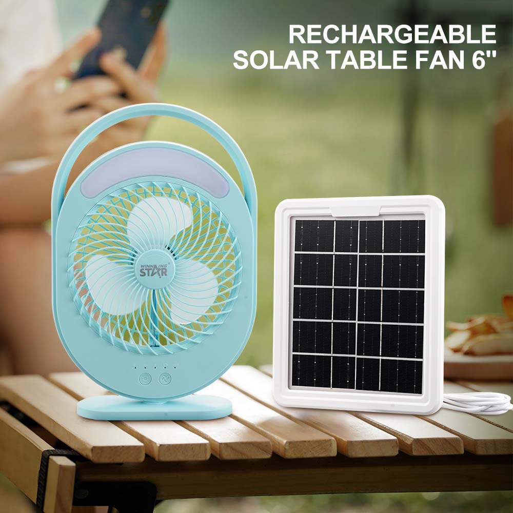 La marca Winning star es exclusivamente para comercio exterior, pequeño ventilador eléctrico con interfaz USB TYPE-C portátil de 7 pulgadas