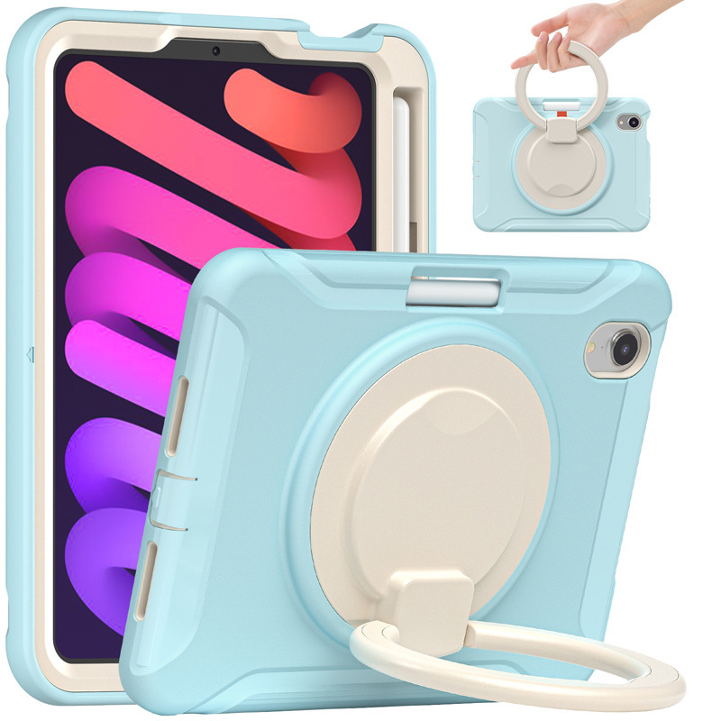 iPad Mini7 Mini6 Silicone Anti-Fall Tablet Case Bracelet Stand Ipad11Th 2025 All-Inclusive Protective Case