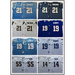 Lightning team jersey olive jersey retro legendary embroidery 14#55 men's and women's team uniform sports T-shirt mesh