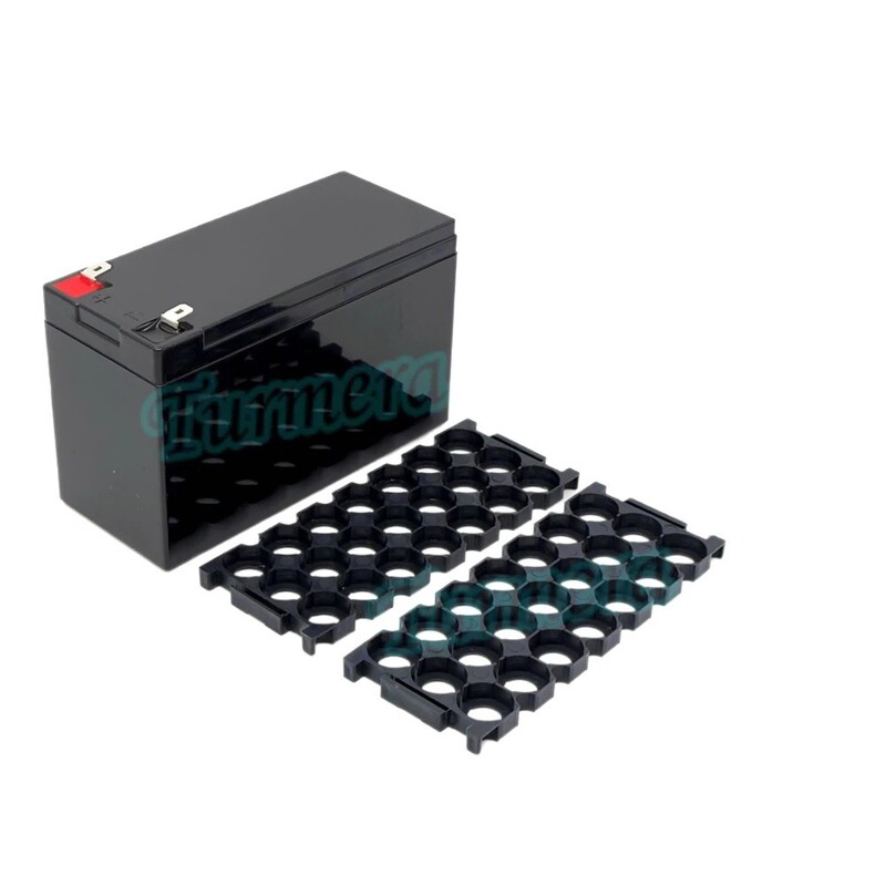 18650 大容量 12V7ah リチウム電池保護ケース 3X7 バッテリーパックバッテリーボックスブラケット付き 32700|undefined