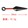 Cross -border Ninja Trigema Double Fork Knife Ninja Weapon Dagger Stage Performance Clothing Accessories props