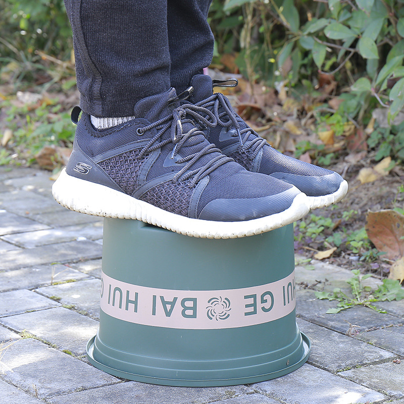 Gallon Pot Ideas Planta verde Control de la raíz Pot Balcón Plantar flores Green Rose Pot Rose Plastic Pot al por mayor