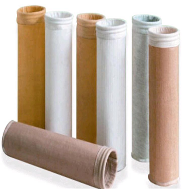 除尘布袋滤袋高温工业氟美斯涤纶常温针刺毡袋耐高温袋式除尘器