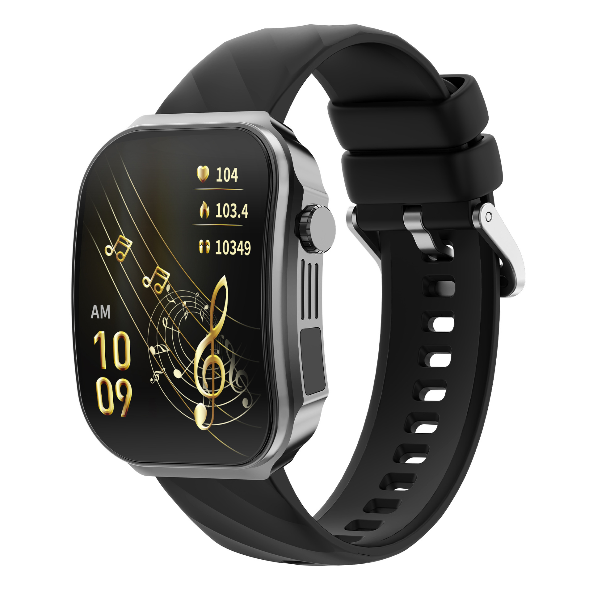 Cross-border New U15 Curved Screen Smart With Bright Flashlight, Call Function, Step Counting, Blood Oxygen Monitoring,_voghion.com