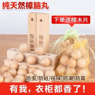 Camphor pill camphor wood insect repellent pure natural camphor wood ball sanitary ball wardrobe mildew-proof insect-proof moisture-proof aromatic deodorization