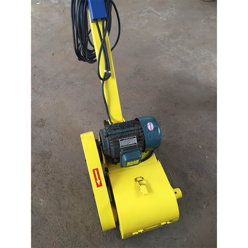 电动钢板除锈机 手推甲板清洁机 电动除锈清洁设备 板材打磨机