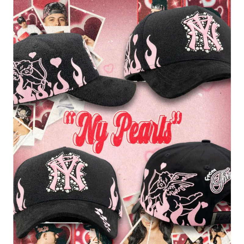 Tendencia transfronteriza hip hop Dandy Dandy sombrero con letras de diamante sombrero de pato doblado a lo largo del sombrero de béisbol image 40