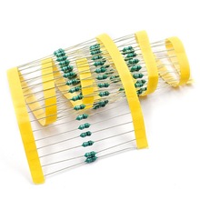 0307色环电感0.1uH/1uH/10uH/100uH/1mH色码电感器 1/4W色码电感