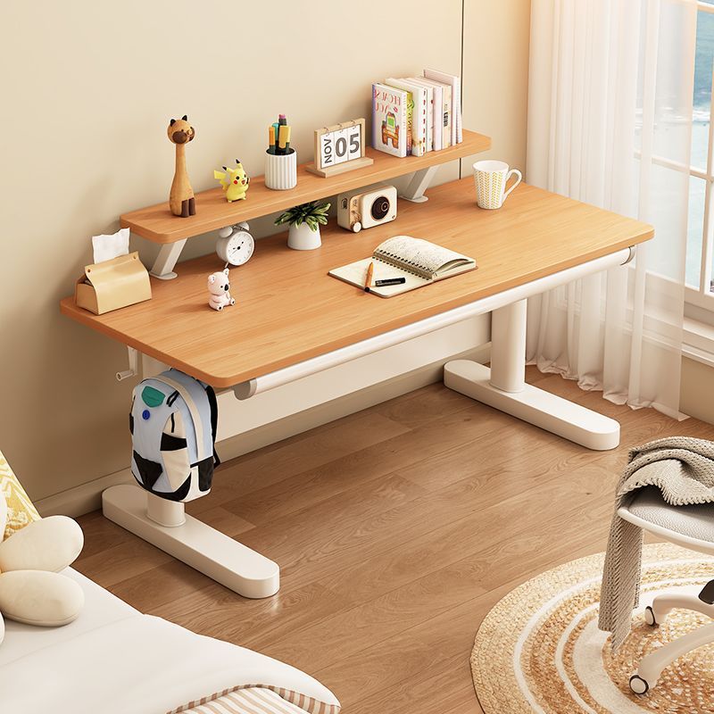 Chair Solid Wood Children's Study Table Primary and Secondary School Students Beech Desk Computer Desk Desk Liftable Desk Home Desk
