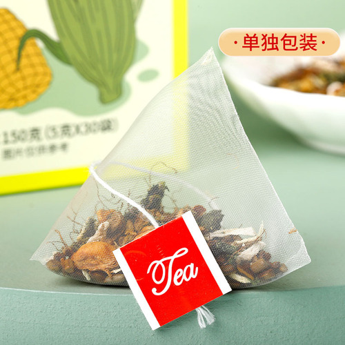 Bestselling Manufacturer Wholesale Corn Silk Mulberry Leaf Tea Geldenrod Cassia Seed Burdock Root 150g Triangle Bag Tea for Health Maintenance