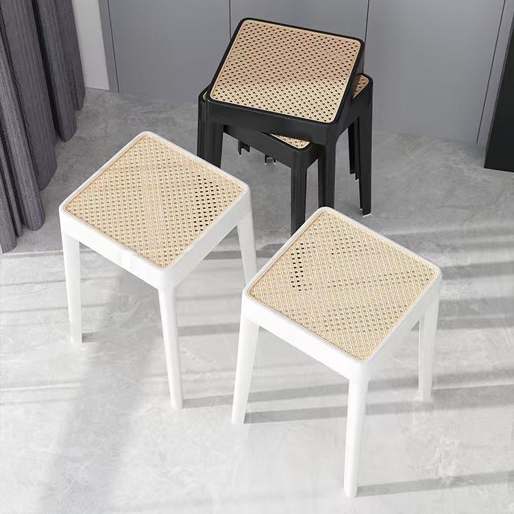 中古藤編み椅子北欧実木家庭用食事椅子弓形椅子ins椅子ワシリー椅子ネット赤パソコン椅子