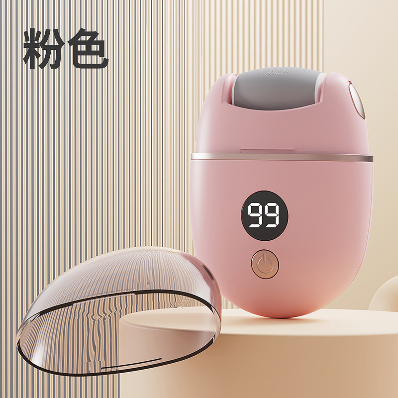 電動フットグラインダー、超強力な角質研削、ディスプレイ付きの深い角質除去、高速かかとペディキュアマシン|undefined