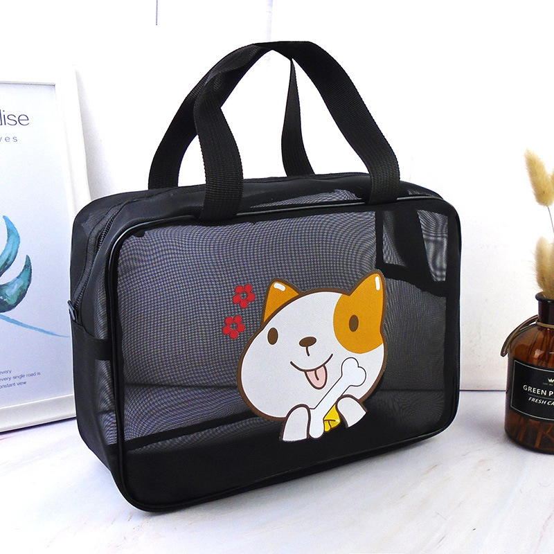 Bolsa de lavado de malla con fugas bolsa de baño de gran capacidad para mujeres bolsa de baño Portátil Bolsa de baño cesta de baño de viaje para hombres cesta de baño bolsa de almacenamiento