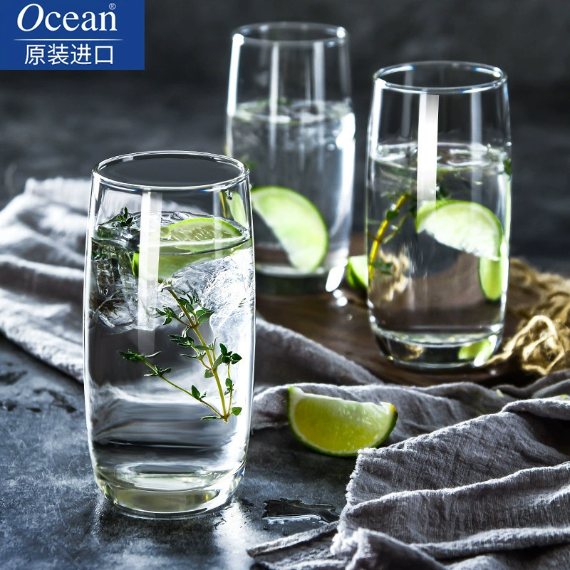 Ouxin Ocean imported explosion-proof lead-free exquisite heat-resistant glass tea cup aifuli 370ml beverage Milk Cup Ouxin Ocean imported explosion-proof lead-free exquisite heat-resistant glass tea cup aifuli 370ml beverage Milk Cup