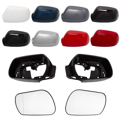 Large field of view rear view auxiliary mirror — Shell Lens Frame Accessories