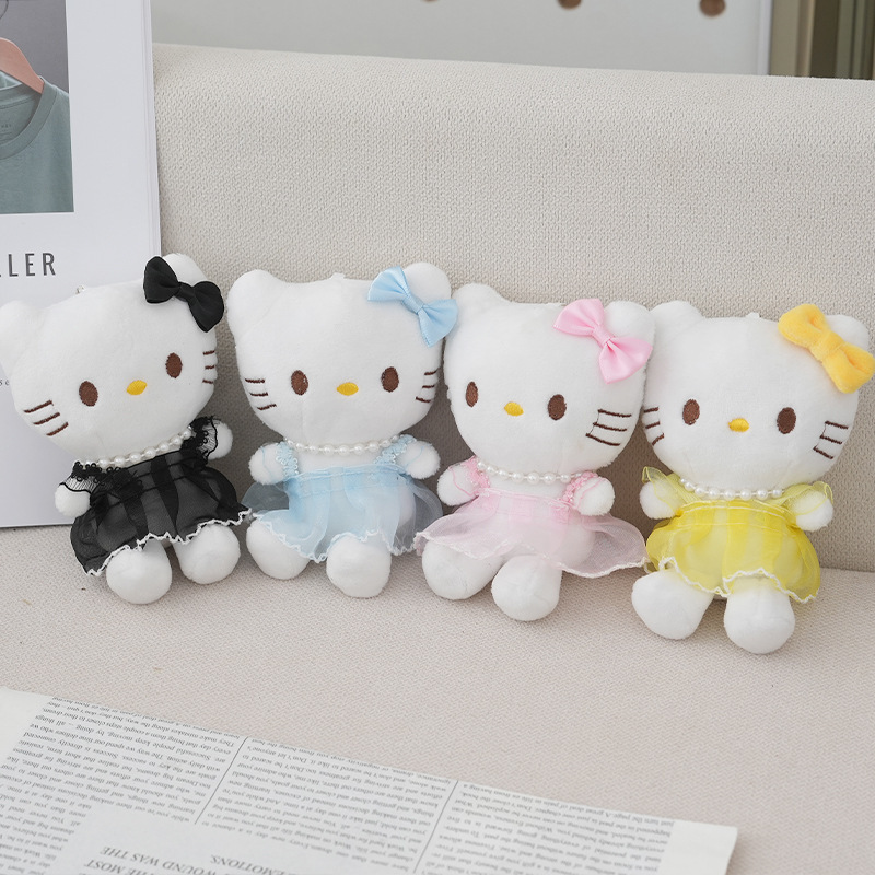 女の子のかわいい子猫ペンダントぬいぐるみ人形猫人形バッグキーホルダーぬいぐるみペンダント|undefined