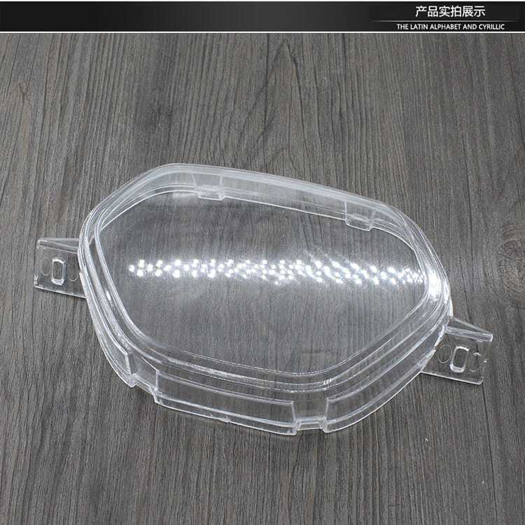 Haz curvado motocicleta tbt110 instrumento Shell cubierta de vidrio kilometraje caso plástico Shell cubierta superior adecuado para tailandés Honda