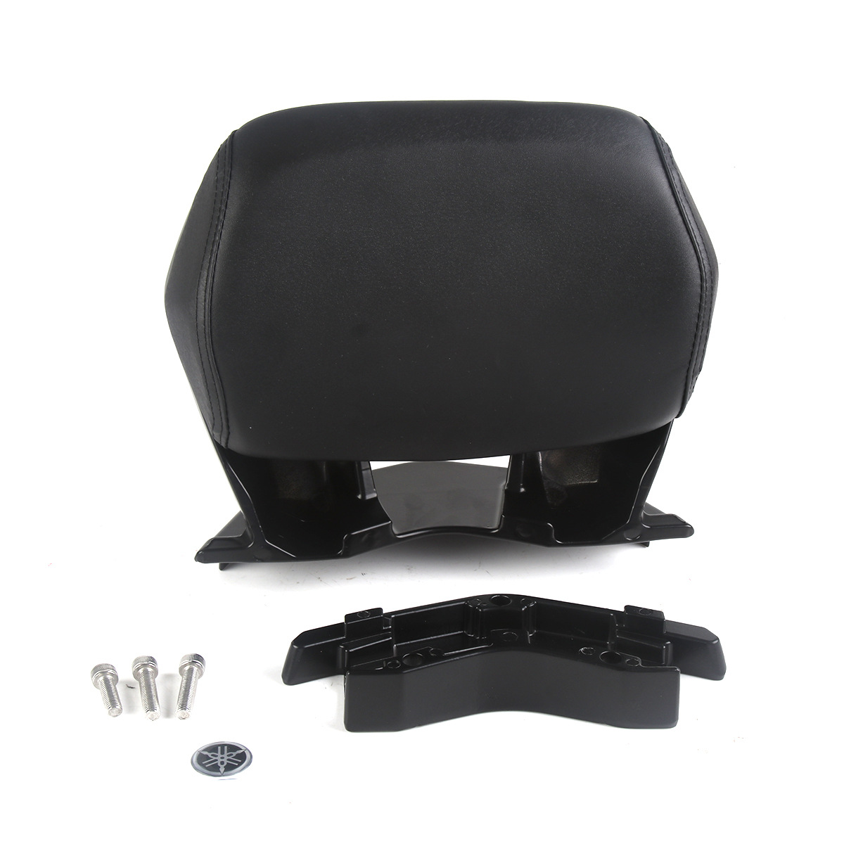 Aplicable a 20 Yamaha NMAX modificado respaldo de aleación de aluminio NMAX155 respaldo de motocicleta