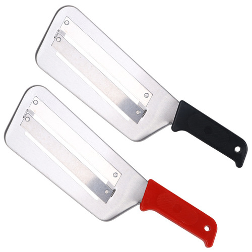Red handle double-blade planer vegetable knife slicing knife Chinese cabbage planer paring knife kitchen gadgets