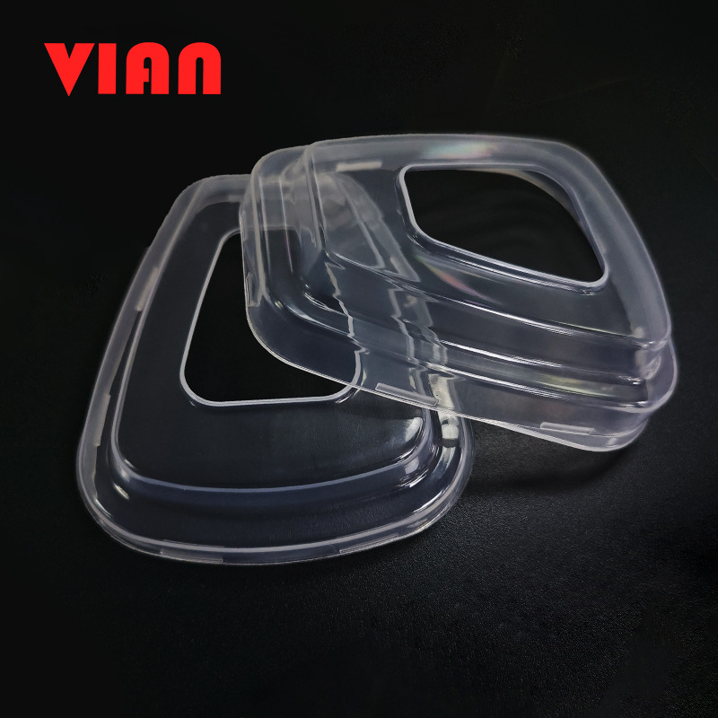 VIAN 501面罩过滤棉胶盖 接承盖 防毒面具配件 搭配6200防护面具