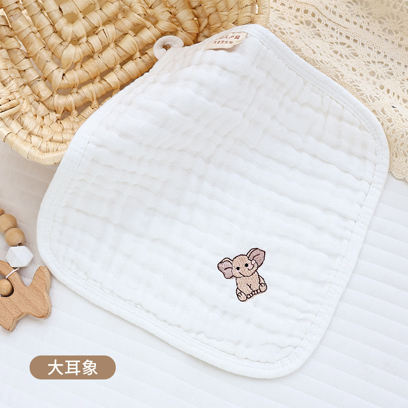 六層の泡の糸の赤ちゃんの小さい方のタオルの柔らかい吸水の赤ちゃんの専用の顔のタオルのa類の新生児のよだれのタオル|undefined