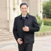 [新款翻领藏青色]