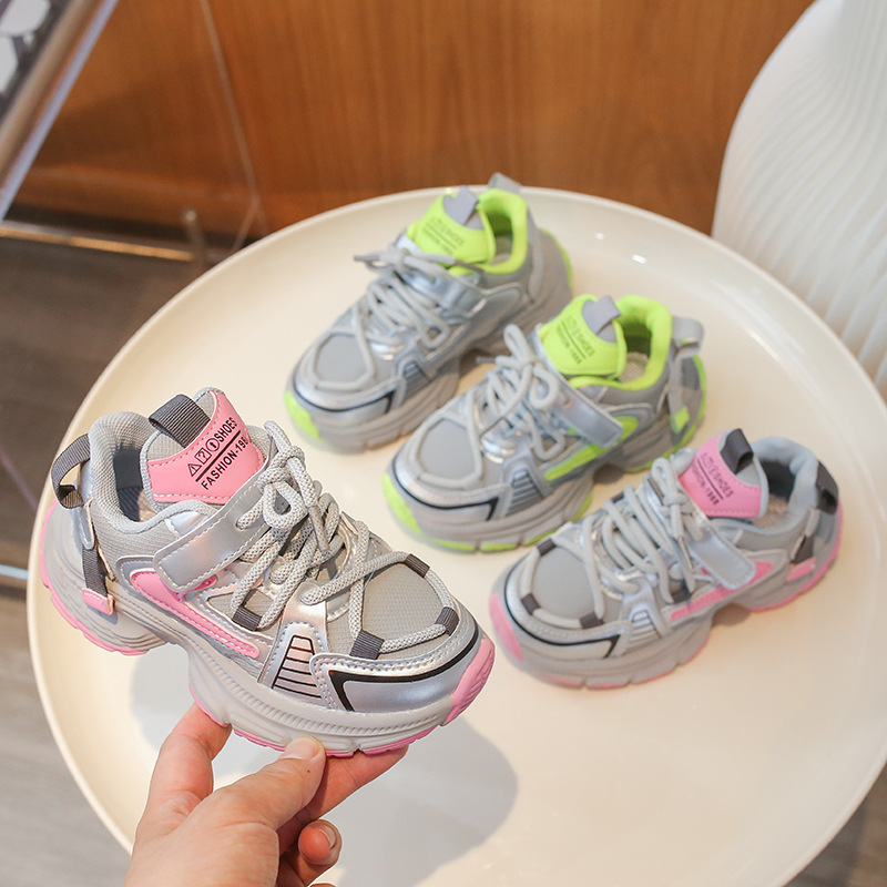 Zapatos deportivos para niños 2026 primavera y otoño nuevos zapatos casuales para niños zapatos de moda para chicas zapatos para niños coreanos