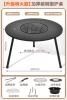 Extra large thick desktop furnace [Carbon steel desktop. Ten years of durability] 7 -piece set