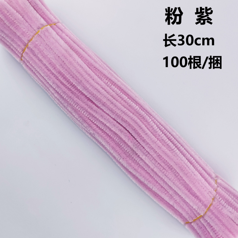 卸売り超密ツイスト棒安全カラー毛条純色毛根児童手作り材料包益智玩具|undefined