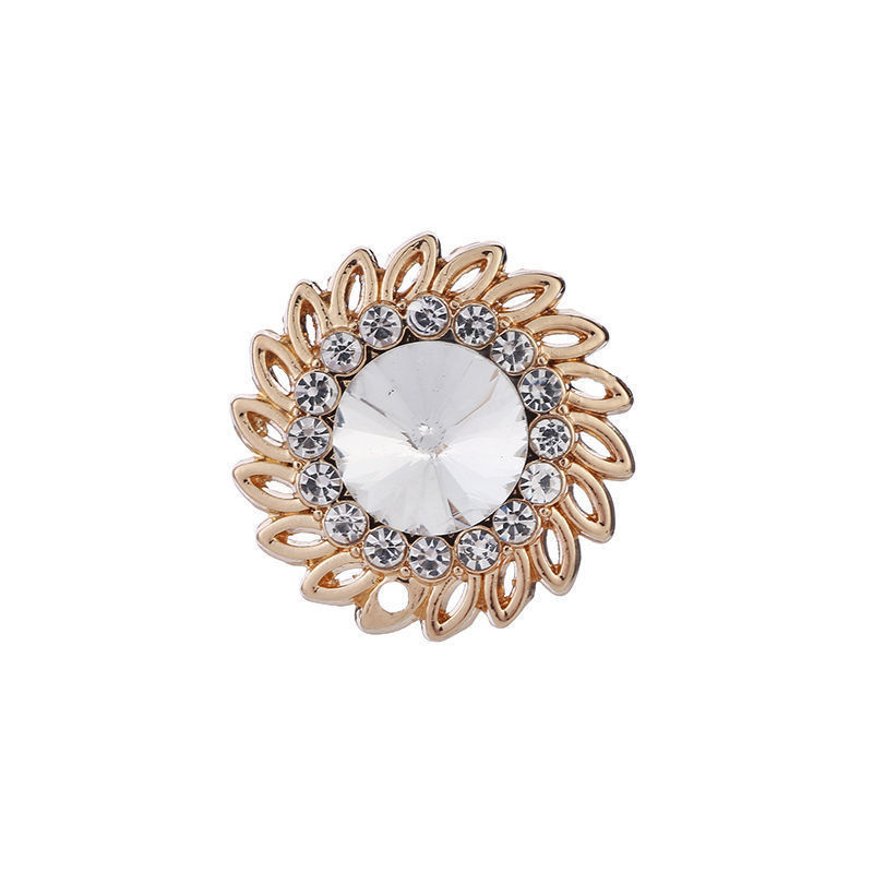 Spilla vintage in cristallo elegante per uomo e donna_voghion.com