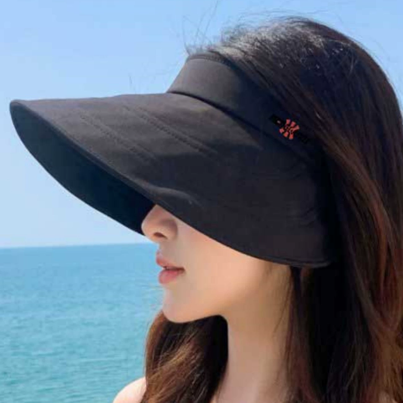 Miss Koi Travel: летняя солнцезащитная шляпа, универсальная система хранения, UV защита, 56-58 см