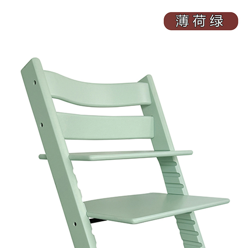 子供用成長椅子、ブナ材ベビーチェア、無垢材多機能調節可能な食事椅子セット、ベビーダイニングチェア、学習椅子